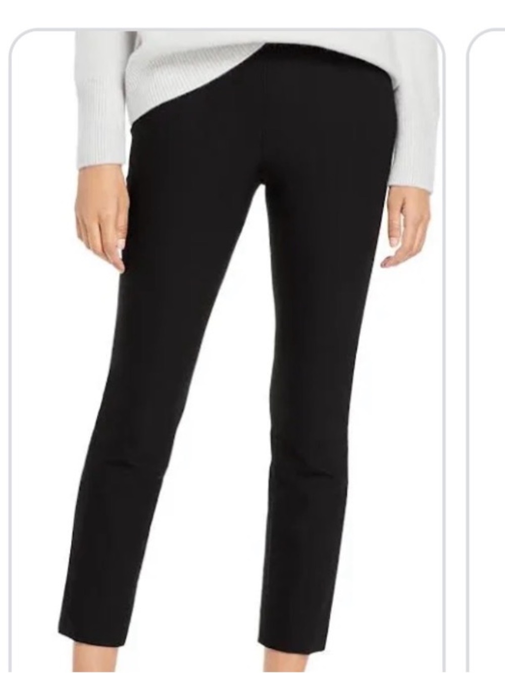 Vince 12 stunning like new black trouser EXCELLENT